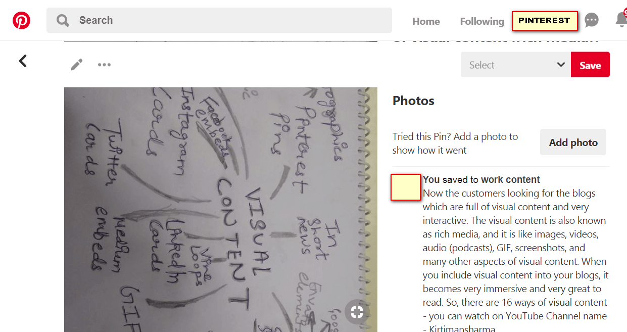 How to write a perfect blog full of visual content